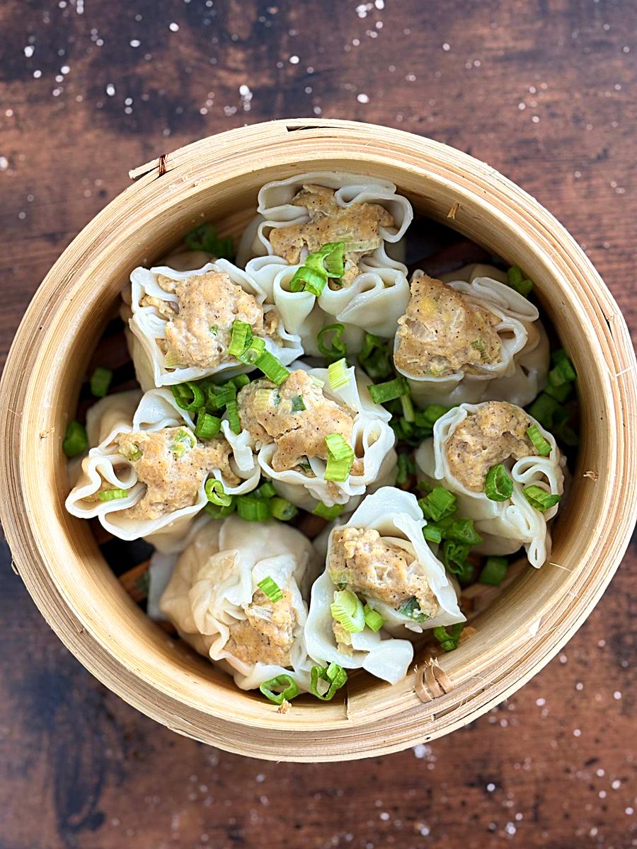 Dim sum maison à la vapeur