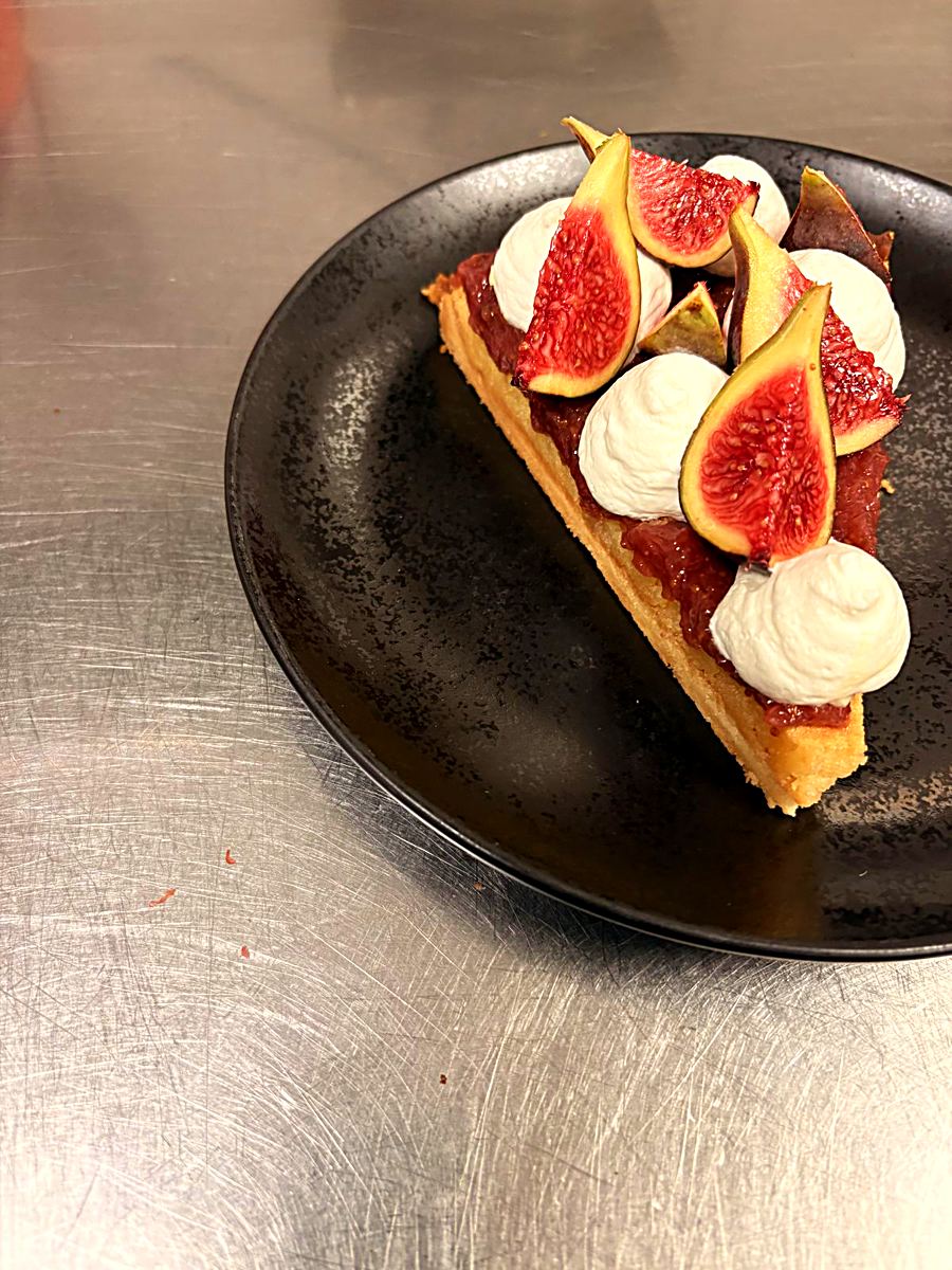 Part de tarte aux figues